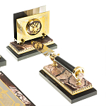 Настольный письменный набор из яшмы Manager Organizer варинант исполнения - 6 | Loft Concept в Нижнем Новгороде