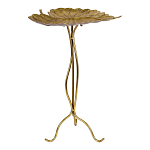 Столик приставной с столешницей Тропический лист Tropical Forest gold варинант исполнения - 1 | Loft Concept в Нижнем Новгороде