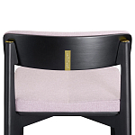 Барный стул из массива ясеня с обивкой из рогожки Elegant Ash Shape варинант исполнения - 4 | Loft Concept в Нижнем Новгороде