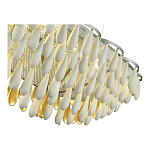 Люстра с подвесками в форме капель на серебристом каркасе Raindrop варинант исполнения - 4 | Loft Concept в Нижнем Новгороде