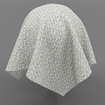 Мебельная ткань Шенилл голубой цвет 142 см T4-45 варинант исполнения - 9 | Loft Concept в Нижнем Новгороде