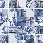 Плитка с рисунком Второй сон варинант исполнения - 2 | Loft Concept в Нижнем Новгороде