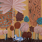 Мебельная ткань Oasis Terracotta Велюр  варинант исполнения - 1 | Loft Concept в Нижнем Новгороде