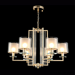 Люстра с 6-ю цилиндрическими плафонами из стекла Laurent варинант исполнения - 2 | Loft Concept в Нижнем Новгороде