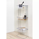 Полка напольная трехъярусная для ванной Bathroom Floor Shelf варинант исполнения - 1 | Loft Concept в Нижнем Новгороде