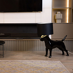 Лампа COLLECTION OF DOGS с абажуром Бультерьер варинант исполнения - 8 | Loft Concept в Нижнем Новгороде