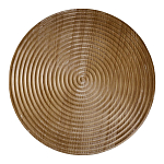 Журнальный столик с круглой фактурной столешницей из натурального дерева Vortex варинант исполнения - 2 | Loft Concept в Нижнем Новгороде