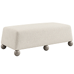 Дизайнерская Банкетка Wakonda с деревянными шариками  варинант исполнения - 1 | Loft Concept в Нижнем Новгороде