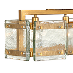 Люстра прямоугольная из толстого литого стекла Cast Glass варинант исполнения - 3 | Loft Concept в Нижнем Новгороде