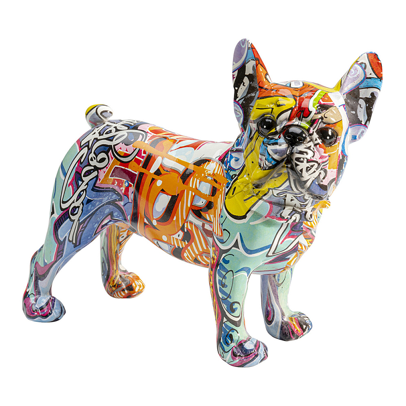 Статуэтка Graffiti Bulldog Поп-Арт  Мульти в Нижнем Новгороде | Loft Concept 