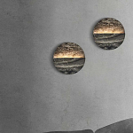 Бра в форме диска из керамогранита Eclipse of Celestial Bodies варинант исполнения - 5 | Loft Concept в Нижнем Новгороде