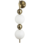 Бра с плафонами шарами из акрила и металла Crystal Globule Spheres Wall Lamp варинант исполнения - 1 | Loft Concept в Нижнем Новгороде