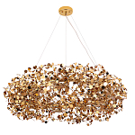 Люстра подвесная круглая с многочисленными металлическими круглыми элементами Terzani Argent варинант исполнения - 4 | Loft Concept в Нижнем Новгороде