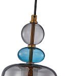 Подвесной светильник со стеклянным плафоном дымчатого цвета Prestige варинант исполнения - 4 | Loft Concept в Нижнем Новгороде