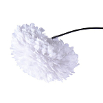 Изогнутый торшер с декором в виде перьев Plumage White Floor Lamp варинант исполнения - 2 | Loft Concept в Нижнем Новгороде
