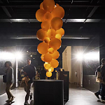 Люстра виноградная гроздь Grape Balls Янтарный цвет варинант исполнения - 3 | Loft Concept в Нижнем Новгороде