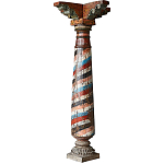 Антикварная колонна из массива тика Unique Indian Antique Column варинант исполнения - 1 | Loft Concept в Нижнем Новгороде