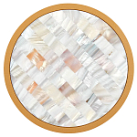 Бра в форме диска с перламутровыми прямоугольниками из морской ракушки Touch of Marine Charm варинант исполнения - 2 | Loft Concept в Нижнем Новгороде