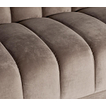 Диван трехместный велюровый серый Island of Comfort варинант исполнения - 4 | Loft Concept в Нижнем Новгороде