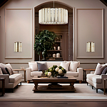 Люстра с абажуром из стекла и премиального алебастра Ravishment варинант исполнения - 7 | Loft Concept в Нижнем Новгороде