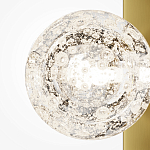 Бра с плафоном из прозрачного стекла с пузырьками воздуха Effervia варинант исполнения - 3 | Loft Concept в Нижнем Новгороде