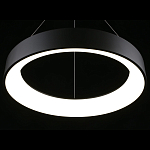 Люстра подвесная светодиодная Black Circle варинант исполнения - 4 | Loft Concept в Нижнем Новгороде