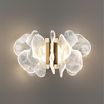 Бра с крупными прозрачными лепестками с рельефной поверхностью Ethereal Bloom варинант исполнения - 4 | Loft Concept в Нижнем Новгороде