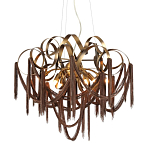 Люстра подвесная с переплетенными металлическими лентами и цепочками Atlantis Chain варинант исполнения - 1 | Loft Concept в Нижнем Новгороде