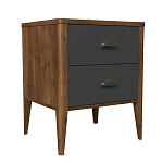 Тумба прикроватная с 2-мя ящиками Tasteful Furniture Light варинант исполнения - 4 | Loft Concept в Нижнем Новгороде