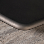 Столик журнальный квадратный  с полкой Sculptural Marble Accent с мрамором  варинант исполнения - 6 | Loft Concept в Нижнем Новгороде