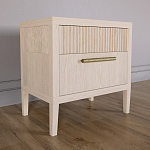 Прикроватная Тумбочка Primo с двумя ящиками Светлый дуб варинант исполнения - 2 | Loft Concept в Нижнем Новгороде