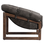 Кресло Duncan винтажная черная кожа варинант исполнения - 3 | Loft Concept в Нижнем Новгороде