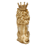 Статуэтка лев с детализированной гривой и изящной короной Lion Crown  варинант исполнения - 3 | Loft Concept в Нижнем Новгороде