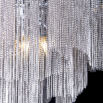 Люстра потолочная с металлическими цепочками Диаметр 99 см Atlantis Chain варинант исполнения - 5 | Loft Concept в Нижнем Новгороде