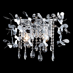 Бра с металлическими лепестками и хрустальными подвесками Leaf Cascade варинант исполнения - 2 | Loft Concept в Нижнем Новгороде