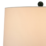 Настольная лампа зеленая с тканевым абажуром Splashes of Green Moss варинант исполнения - 3 | Loft Concept в Нижнем Новгороде