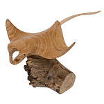 Статуэтка из дерева скат Animals of the World варинант исполнения - 1 | Loft Concept в Нижнем Новгороде