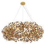 Люстра подвесная круглая с многочисленными металлическими круглыми элементами Terzani Argent варинант исполнения - 5 | Loft Concept в Нижнем Новгороде