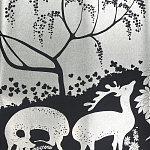 Обои ручная роспись в стиле Арт-деко Rateau Original colourway on Electrum gilded paper варинант исполнения - 2 | Loft Concept в Нижнем Новгороде