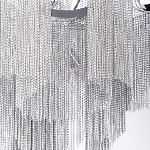 Люстра потолочная с металлическими цепочками Диаметр 99 см Atlantis Chain варинант исполнения - 4 | Loft Concept в Нижнем Новгороде