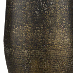 Торшер с фактурным массивным корпусом и тканевым цилиндрическим абажуром Textured Monolith варинант исполнения - 4 | Loft Concept в Нижнем Новгороде