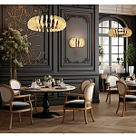 Люстра круглая с фактурными элементами в виде ракушек Inspired Sea варинант исполнения - 6 | Loft Concept в Нижнем Новгороде