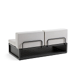 Садовый диван на каркасе из алюминия Petro варинант исполнения - 2 | Loft Concept в Нижнем Новгороде