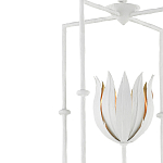 Подвесной светильник белый c абажуром в виде цветка тюльпана White Tulips варинант исполнения - 1 | Loft Concept в Нижнем Новгороде