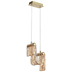 Подвесной светильник волнистой формы из фактурного стекла Wave варинант исполнения - 1 | Loft Concept в Нижнем Новгороде