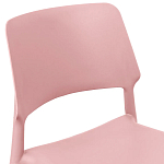 Пластиковый стул на ножках из массива бука Ferret Pink варинант исполнения - 5 | Loft Concept в Нижнем Новгороде