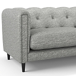 Мебельная ткань Шенилл серый цвет 138 см T4-34 варинант исполнения - 7 | Loft Concept в Нижнем Новгороде