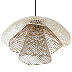 Подвесной светильник Beige Gold Mesh Lampshade Hanging Lamp варинант исполнения - 3 | Loft Concept в Нижнем Новгороде