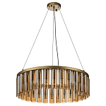 Люстра со стеклянными цилиндрическими плафонами Luminous Cylinders Amber Round варинант исполнения - 4 | Loft Concept в Нижнем Новгороде