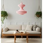 Подвесной вязаный розовый светильник «Моника» варинант исполнения - 5 | Loft Concept в Нижнем Новгороде